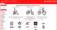 Desktop Screenshot of bikes2udirect.com